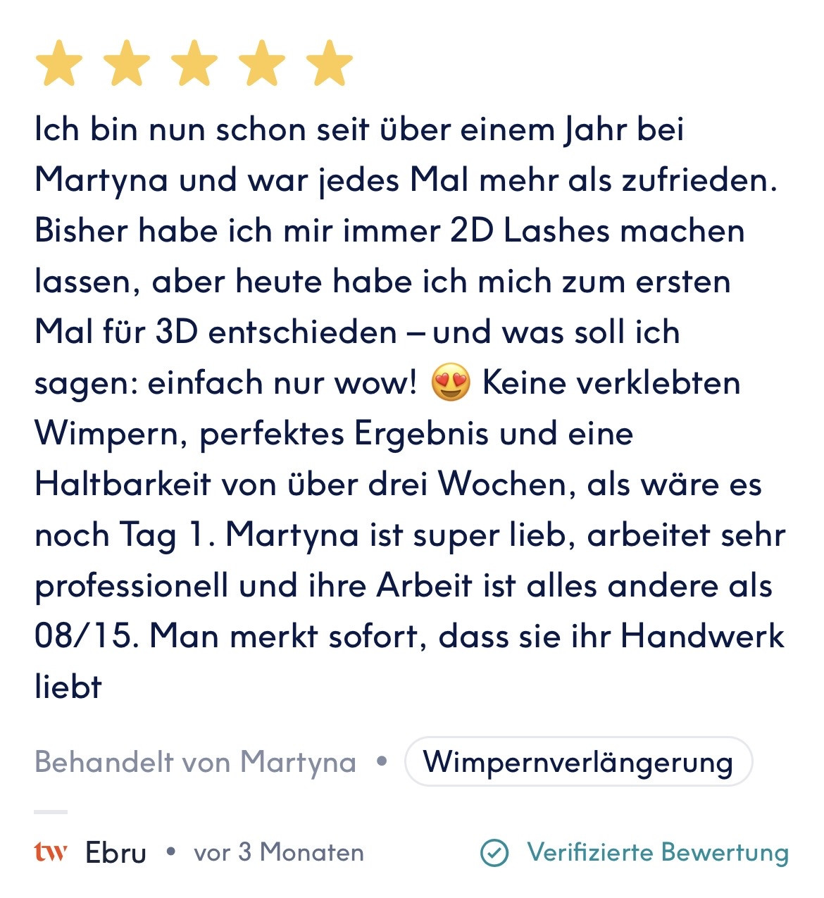 bewertung marty na kuberska